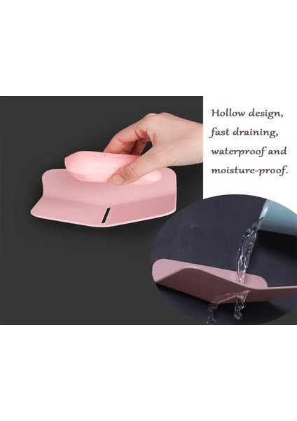 Esinti Sabunluk Vantuz Duş Yumruksuz Boşaltılabilir Duş Sabunluk Banyo Için Yapışkan Duvara Monte Sabunluk Mutfak Için. (Yurt Dışından) fiyatları