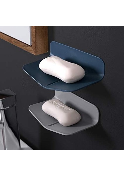 Esinti Sabunluk Vantuz Duş Yumruksuz Boşaltılabilir Duş Sabunluk Banyo Için Yapışkan Duvara Monte Sabunluk Mutfak Için. (Yurt Dışından) fırsatları