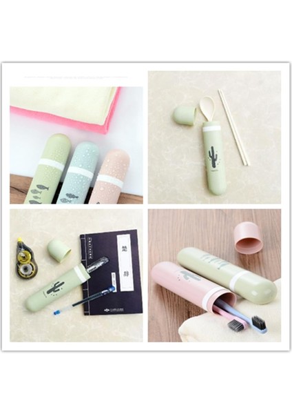 3'Lü Paket Pp Plastik Seyahat Diş Fırçası Saklama Kutusu, Toz Geçirmez, Antiyel, Diş Fırçaları, Yemek Çubukları, Kırtasiye Için (Yurt Dışından) modelleri
