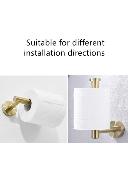 2 Parça Paslanmaz Çelik Fırçalanmış Altın Kaplama Askı, Altın Rengi Bornoz Kancası Duvara Monte, Zarif Tasarım Havlu Kancası (Yurt Dışından) fırsatları