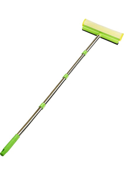 Evrensel Pencere Kazıyıcı, 58 "Uzatma Çubuğu, Pencere Temizleme Aracı, 10" Uzun Saplı Sünger Araç Ön Camı Kazıyıcı (Yurt Dışından)