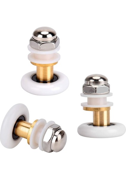 Sürgülü Duş Kapı Tekerleği Rulo Için Yedek Duş Tekerleği 8 Adet 25mm - - (Yurt Dışından)