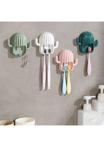 Banyo Ve Tuvalet Için Duvara Monte Diş Fırçası Ve Diş Macunuluk (Yeşil) (Yurt Dışından) indirimleri