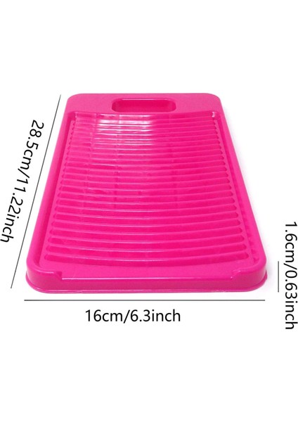 Ev Ve Seyahat Için 1 Adet Plastik Mini Çamaşır Tahtası Yıkama Tahtası (Yurt Dışından) fiyatları