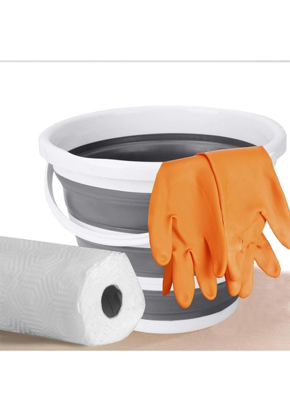 10 L (2,6 Galon) Iç Mekan Ve Dış Mekan Katlanır Kova (Yurt Dışından) fırsatları