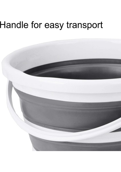 10 L (2,6 Galon) Iç Mekan Ve Dış Mekan Katlanır Kova (Yurt Dışından) indirimleri