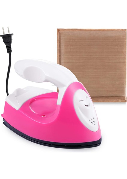 Mini Demir Isı Pres Makinesi Şarjlı Taşınabilir Elektrikli Ütü Elektrikli Tel Ve Dıy Ayakkabı, Giysi, Tişört Ve Transfer Vinil Projeleri Için Isı Basın Yastığı (Yurt Dışından)
