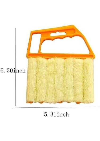 Esinti Kör Temizleme Aracı, Mini Kör Silgi Fırçası Toz Temizleme Kör Fırça Pencere Klima Silgi Kir Temizleyici Temizlik Araçları (Yurt Dışından)