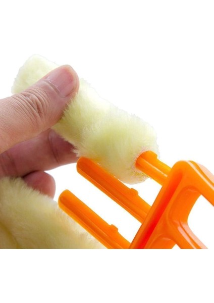 Esinti Kör Temizleme Aracı, Mini Kör Silgi Fırçası Toz Temizleme Kör Fırça Pencere Klima Silgi Kir Temizleyici Temizlik Araçları (Yurt Dışından)