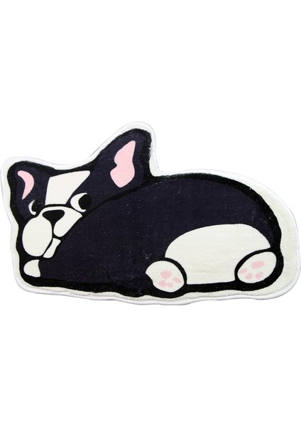 Sevimli Hayvan Kapalı Mat Fransız Bulldog Zemin Mat Ev Dekor Banyo Paspas 23.62 "X 15.74" (Yurt Dışından)