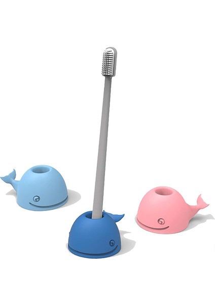 3 Paket Banyo Diş Fırçası Tutucu, Banyo Diş Fırçası Tutucu, Banyo Aksesuarı Organizatör, Çocuklar Ve Aileler Için Sondaj Yok Diş Fırçası Tutucu (Yurt Dışından)