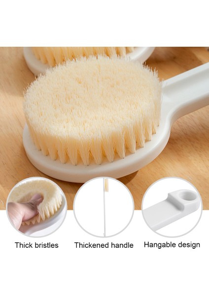 Esinti Uzun Saplı Banyo Fırçası Yumuşak Saç Sürtünme Banyo Artefaktı Banyo Fırçası Sürtünme (Yurt Dışından) modelleri