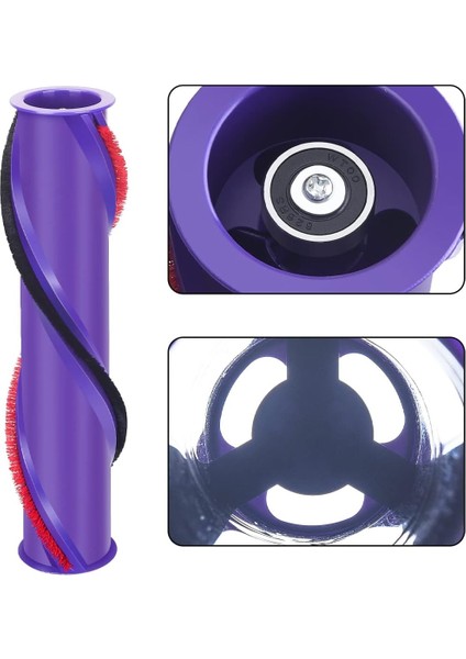 Dyson V10 Elektrikli Süpürge Için Breeze Yedek Fırça Rulosu, Fırça Tutucu Parça No. 969569-01 (V10 Modelleri Için) (Yurt Dışından)