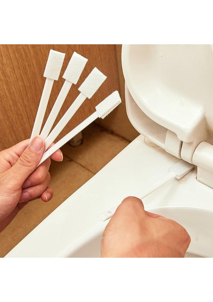 10 Parçalı Küçük Tek Kullanımlık Tuvalet Köşeleri Için Aralık Temizleme Fırçaları, Dar Aralık Temizleme Fırçaları (Yurt Dışından)