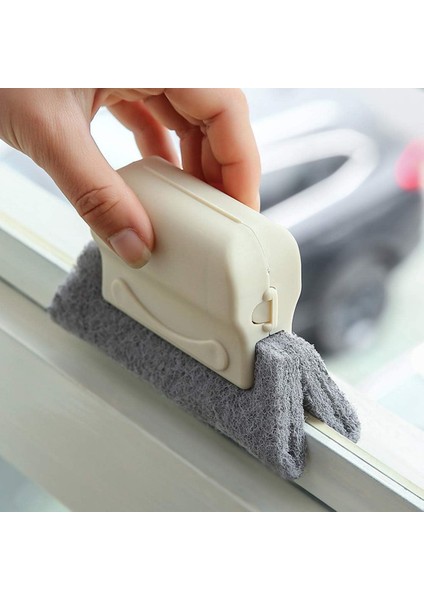 Creative Pencere Oluğu Temizleme Fırçası, Sihirli Pencere Temizleme Fırçası, Tüm Pencere Kaydıraklarını Ve Boşluklarını Hızlıca 3 Parça (Gri + Bej + Yeşil) (Yurt Dışından) indirimleri