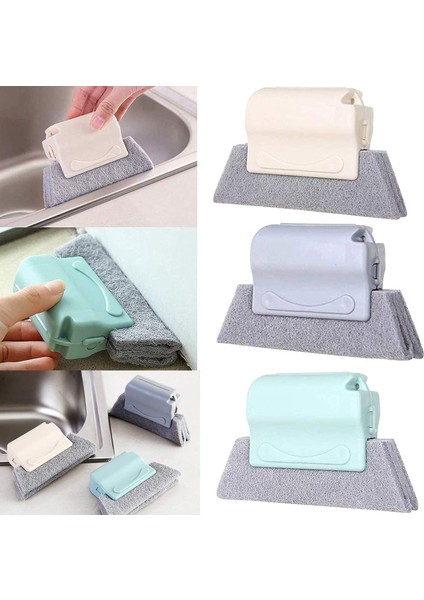 3'Lü Paket Pencere Yuvası Temizleme Fırçaları, Sihirli Pencere Temizleme Fırçaları Tüm Köşeleri Ve Çatlakları , Pencere Temizleme Fırçaları (Yurt Dışından) indirimleri