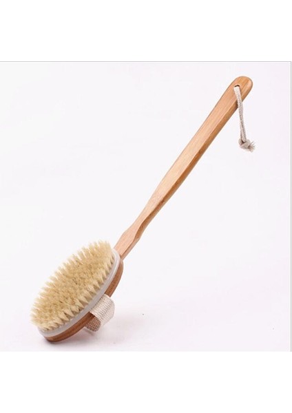 Vücut Fırçası Ve Masaj Fırçası - Doğal Kıllara Ve Sapa Sahip Masaj Için Kuru Fırça (Yurt Dışından)