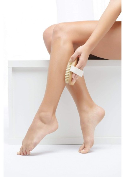 Vücut Fırçası Ve Masaj Fırçası - Doğal Kıllara Ve Sapa Sahip Masaj Için Kuru Fırça (Yurt Dışından) indirimleri