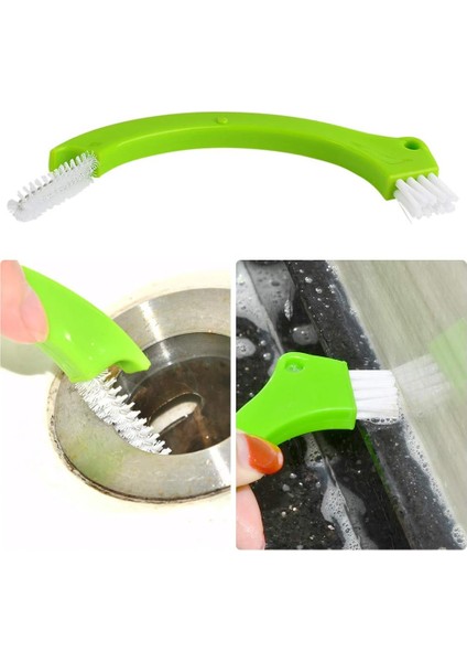 4'Lü Temizleme Fırçası Seti, Boşluk Temizleme Aletleri, Derz Fırçası Kaymaz Sap, Mutfak, Banyo Için Naylon Kıllı Bulaşık Temizleme Fırçaları (Yurt Dışından) indirimleri