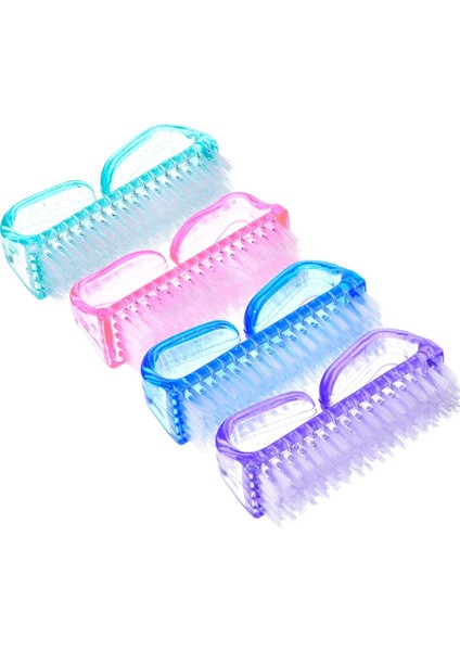 Günlük Kullanım Için 4 Tırnak Fırçası Tırnakları Temizlemek Için 4 Farklı Türde Plastik Saplı Tırnak Fırçası Günlük Kullanım Için 4 Tırnak Fırçası (Yurt Dışından)