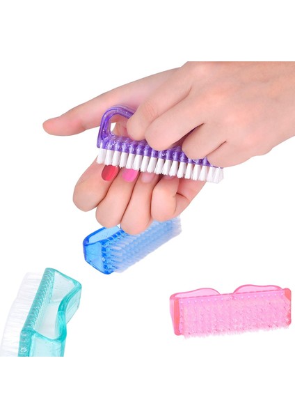 Günlük Kullanım Için 4 Tırnak Fırçası Tırnakları Temizlemek Için 4 Farklı Türde Plastik Saplı Tırnak Fırçası Günlük Kullanım Için 4 Tırnak Fırçası (Yurt Dışından)