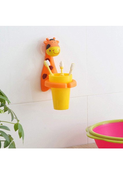 Duvara Monte Diş Fırçalığı Bardak Yıkama Kabı Mit Bardak Tutucu Plastik Bardak Vantuzlu Diş Fırçalığı Kolay Kurulum Alet Yok (Yurt Dışından) modelleri