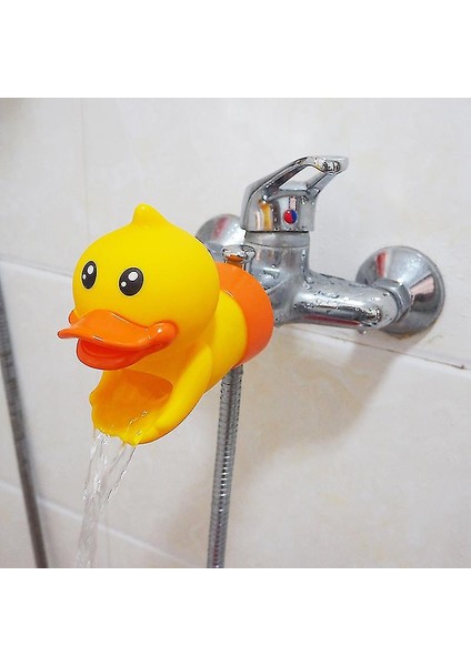 Esinti Köpekbalığı Karikatür Musluk Genişletici Lavabo Banyo Musluğu Kapağı Sevimli Hayvan Oyuncak Musluk Kapağı Banyo Güvenliği Eğlenceli Çocuklar Için (Yurt Dışından)