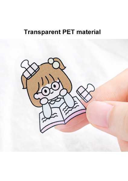 4'Lü Paket Karikatür Çıkartmalar, Scrapbooking Için Dekoratif Etiket, Dıy Sanat El Sanatları, Günlük, Defter (Yurt Dışından) modelleri