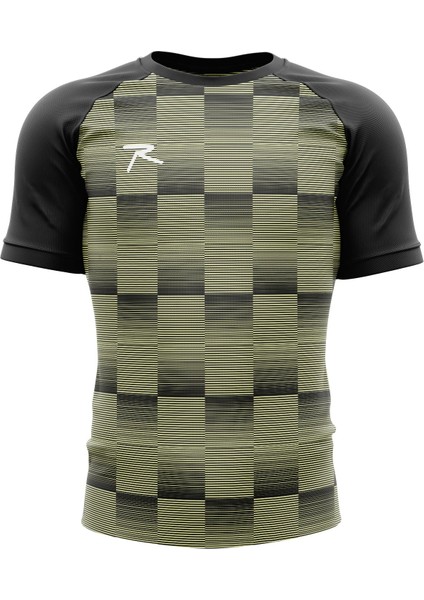 Erkek T-Shirt Pluo Sarı