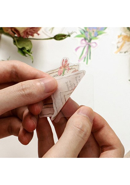 Esinti 4 Paket Vintage Scrapbooking Kendin Yap Çıkartmalar Paketi, Doğa Bitki Retro Dekor Çıkartmalar, Scrapbooking Için (Yurt Dışından) fiyatları