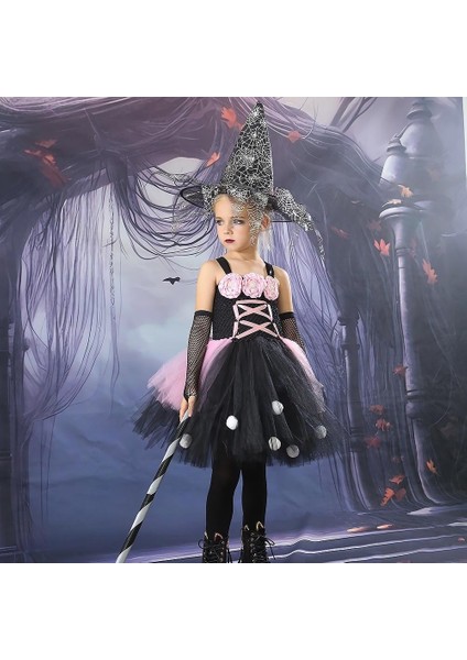 Cadılar Bayramı Cadı Cadı Cosplay Cosplay Kostüm (Yurt Dışından)