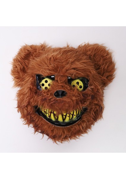 Cadılar Bayramı Kızdırma Maskesi Plastik Korku Giyinmek (Yurt Dışından) fiyatları