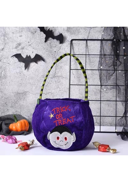 Cadılar Bayramı Sepetleri Renkli Şeker Çantaları Kabak Fıçı Festivali Parti Dekoru Kova (Yurt Dışından) fiyatları