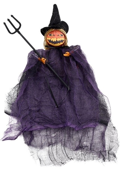 Cadılar Bayramı Korku Figürü Kolye Parti Dekorasyonu (Yurt Dışından)