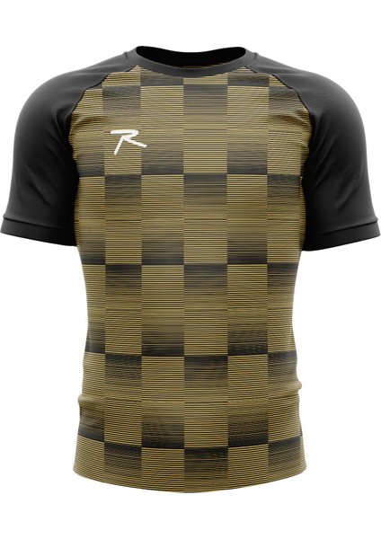 Erkek T-Shirt Pluo Sarı