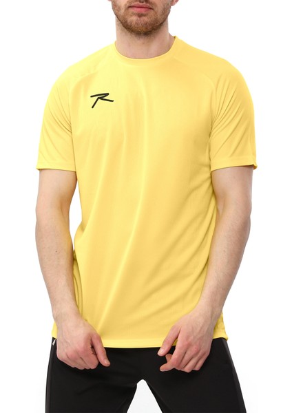 Erkek T-Shirt Velox Sarı