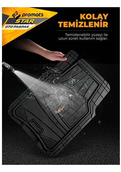 Daimler Double 2013 Uyumlu 4d Havuzlu Paspas Takımı