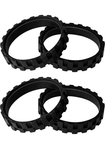 4 Adet Lastik Tekerlekler Irobot Roomba Serisi 500 600 700 800 900 Roborock S5 Max S6 Maxv Robot Süpürge Parçaları (Yurt Dışından)