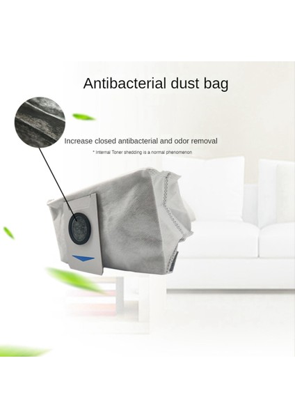 24 Adet Ecovacs Deebot T20/T20MAX/T20PRO/X1 OMNI/T10 Omni/turbo Elektrikli Süpürge Parçaları Yan Fırça Toz Torbası Paspas Bezi (Yurt Dışından)