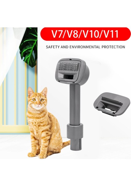 Dyson Için Evcil Hayvan Fırçası V15/V11/V10/V8/V7 Elektrikli Süpürge Eki Tetik Kilidi Pet Kedi Köpek Pet Emme Temizleme Aracı (Yurt Dışından)