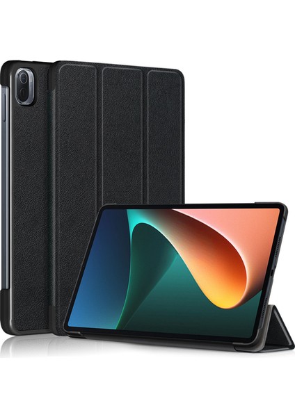 Xiaomi Mi Pad 5 Mı Pad 5 Pro Kılıf 11 Inç Tablet Kılıf Pu Kılıf Flip Case Tablet Ofis Için Standı (A) (Yurt Dışından)