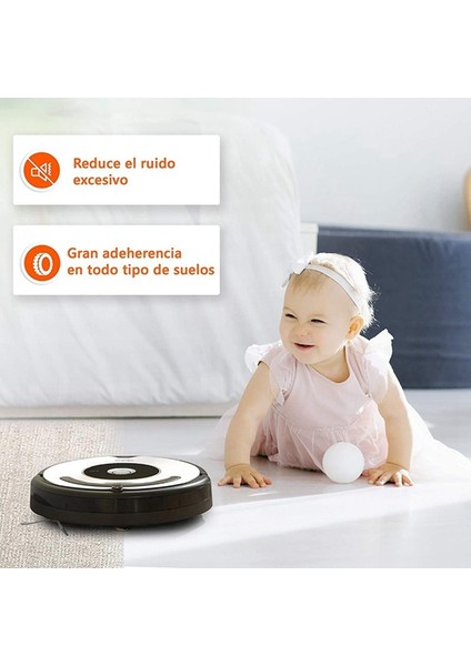 Irobot Roomba Tekerlekler 500 600 700 800 ve 900 Serisi Için 2 Adet Lastik (Yurt Dışından)