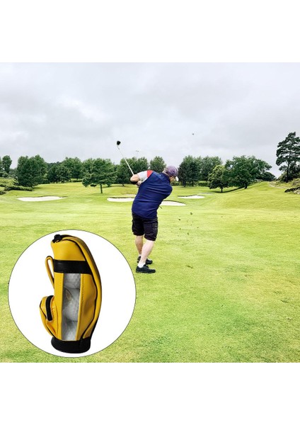 Tenis Golfı Için Fermuar Tutuculu Golf Topları Çantası Sarı 3 Top (Yurt Dışından) fırsatları