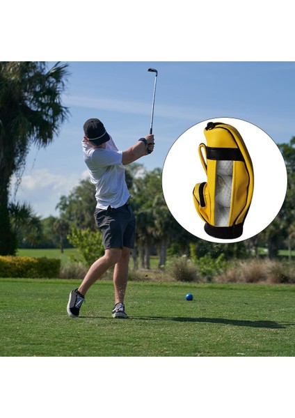 Tenis Golfı Için Fermuar Tutuculu Golf Topları Çantası Sarı 3 Top (Yurt Dışından) indirimleri