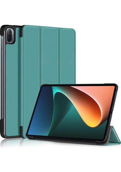 Xiaomi Mi Pad Için 5 Mı Pad 5 Pro Kılıf 11 Inç Tablet Kılıf Pu Kılıf Flip Case Tablet Ofis Için Standı (F) (Yurt Dışından)