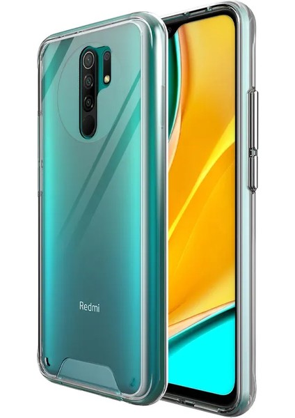 Xiaomi Redmi 9 Uyumlu Kılıf Zebana Hd Şeffaf Silikon Kılıf Şeffaf