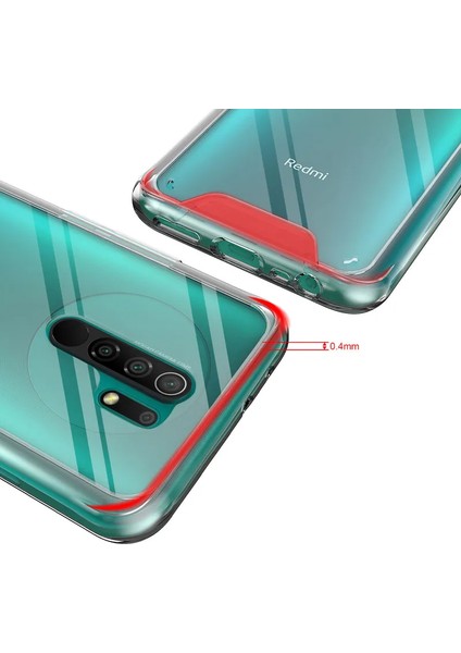 Xiaomi Redmi 9 Uyumlu Kılıf Zebana Hd Şeffaf Silikon Kılıf Şeffaf