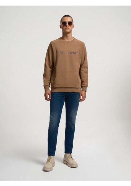 Loose Fit Erkek Sweatshirt