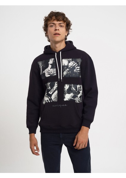 Relax Fit Erkek Sweatshirt