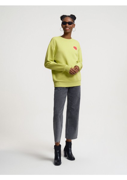 Oversize Kadın Sweatshirt